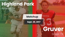 Matchup: Highland Park High vs. Gruver  2017