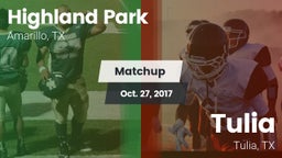 Matchup: Highland Park High vs. Tulia  2017