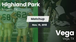 Matchup: Highland Park High vs. Vega  2018