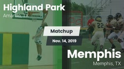 Matchup: Highland Park High vs. Memphis  2019