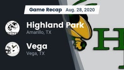 Recap: Highland Park  vs. Vega  2020