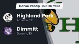 Recap: Highland Park  vs. Dimmitt  2020