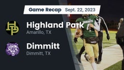 Recap: Highland Park  vs. Dimmitt  2023