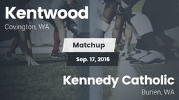Matchup: Kentwood vs. Kennedy Catholic  2016