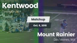 Matchup: Kentwood vs. Mount Rainier  2016