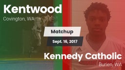Matchup: Kentwood vs. Kennedy Catholic  2017