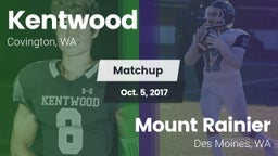 Matchup: Kentwood vs. Mount Rainier  2017