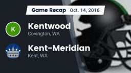 Recap: Kentwood  vs. Kent-Meridian   2016