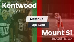 Matchup: Kentwood vs. Mount Si  2018