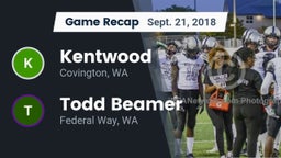 Recap: Kentwood  vs. Todd Beamer  2018