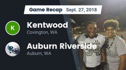 Recap: Kentwood  vs. 	Auburn Riverside  2018