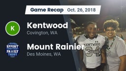 Recap: Kentwood  vs. Mount Rainier  2018