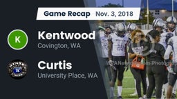 Recap: Kentwood  vs. Curtis  2018