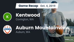 Recap: Kentwood  vs. Auburn Mountainview  2019