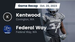 Recap: Kentwood  vs. Federal Way  2023