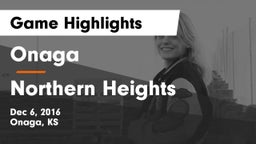 Onaga  vs Northern Heights  Game Highlights - Dec 6, 2016