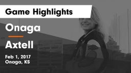 Onaga  vs Axtell  Game Highlights - Feb 1, 2017