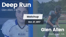 Matchup: Deep Run  vs. Glen Allen  2017