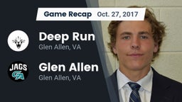 Recap: Deep Run  vs. Glen Allen  2017