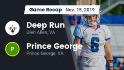 Recap: Deep Run  vs. Prince George  2019