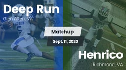 Matchup: Deep Run  vs. Henrico  2020
