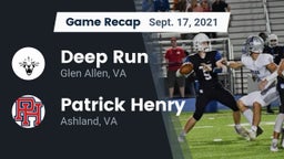 Recap: Deep Run  vs. Patrick Henry  2021