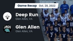 Recap: Deep Run  vs. Glen Allen  2022