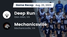 Recap: Deep Run  vs. Mechanicsville  2023