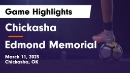 Chickasha  vs Edmond Memorial  Game Highlights - March 11, 2023