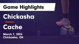 Chickasha  vs Cache  Game Highlights - March 7, 2024