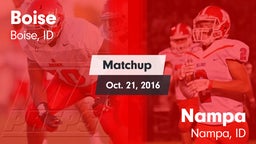 Matchup: Boise  vs. Nampa  2016