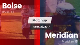 Matchup: Boise  vs. Meridian  2017