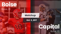 Matchup: Boise  vs. Capital  2017