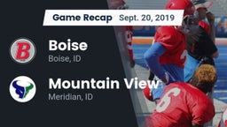 Recap: Boise  vs. Mountain View  2019