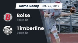 Recap: Boise  vs. Timberline  2019