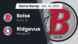 Recap: Boise  vs. Ridgevue  2020