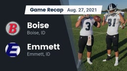 Recap: Boise  vs. Emmett  2021