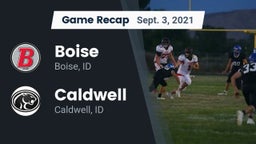 Recap: Boise  vs. Caldwell  2021
