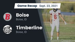 Recap: Boise  vs. Timberline  2021