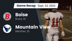 Recap: Boise  vs. Mountain View  2022