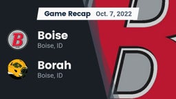 Recap: Boise  vs. Borah  2022