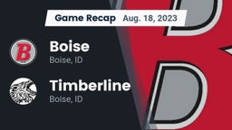 Recap: Boise  vs. Timberline  2023