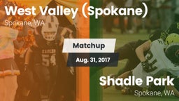 Matchup: West Valley High vs. Shadle Park  2017