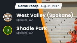 Recap: West Valley  (Spokane) vs. Shadle Park  2017