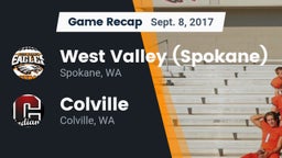 Recap: West Valley  (Spokane) vs. Colville  2017