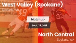 Matchup: West Valley High vs. North Central  2017