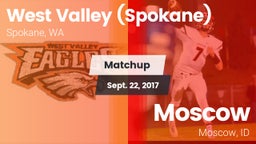 Matchup: West Valley High vs. Moscow  2017