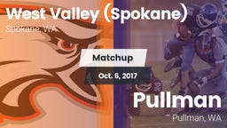 Matchup: West Valley High vs. Pullman  2017