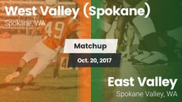 Matchup: West Valley High vs. East Valley  2017