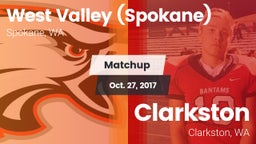 Matchup: West Valley High vs. Clarkston  2017